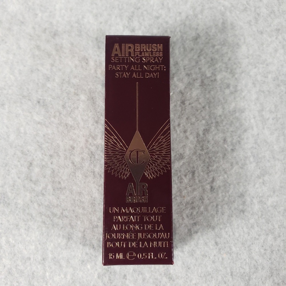Charlotte Tilbury Airbrush‎ Flawless Setting Spray Party All Night / All Day NIB